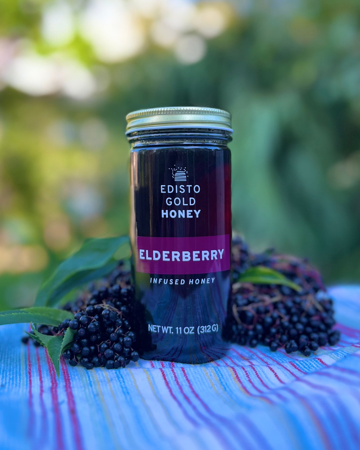 Elderberry Infused Honey