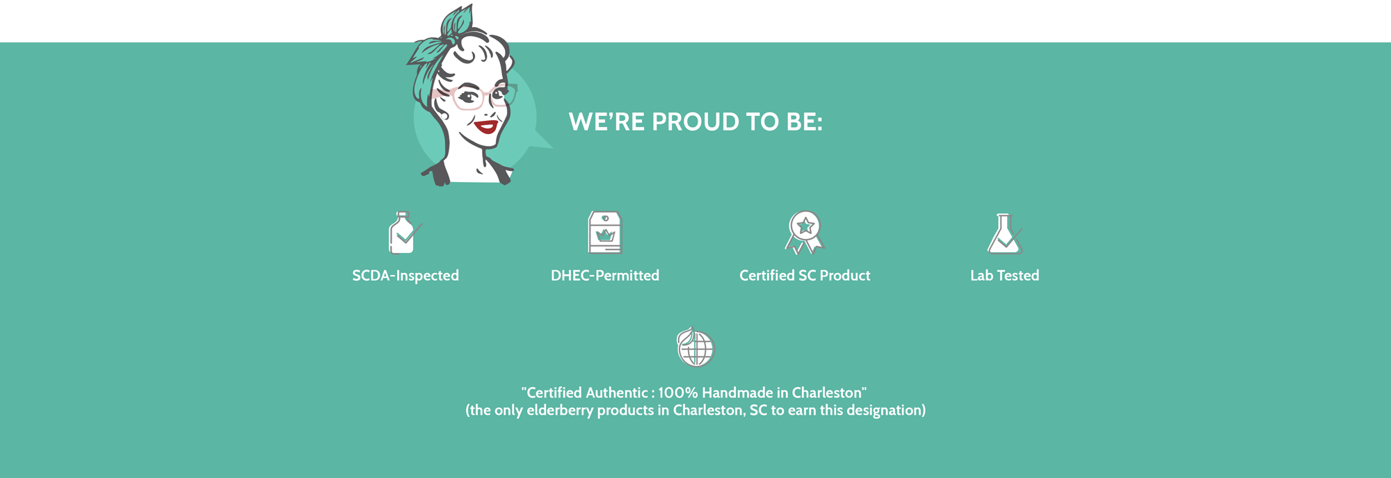 Sea Island Organics is proud to be 100% handmade in Charleston.