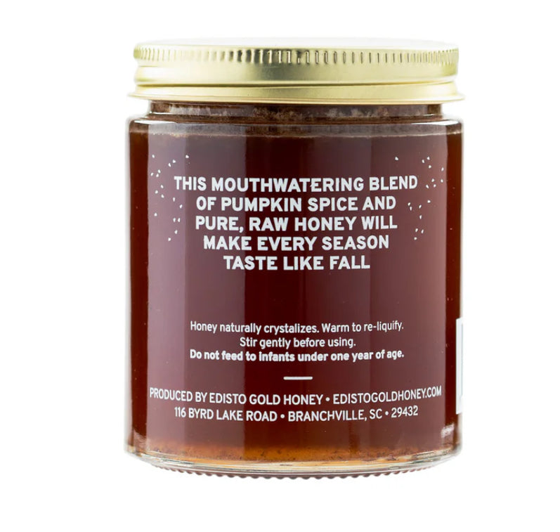 Pumpkin Spice Infused Honey