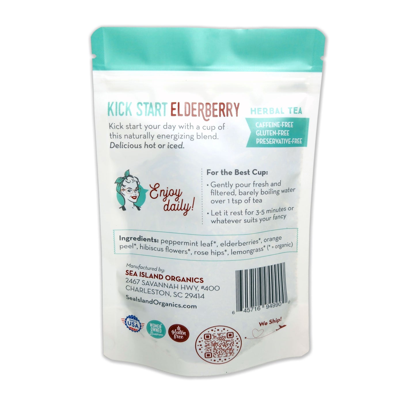 Kick Start Elderberry Tea