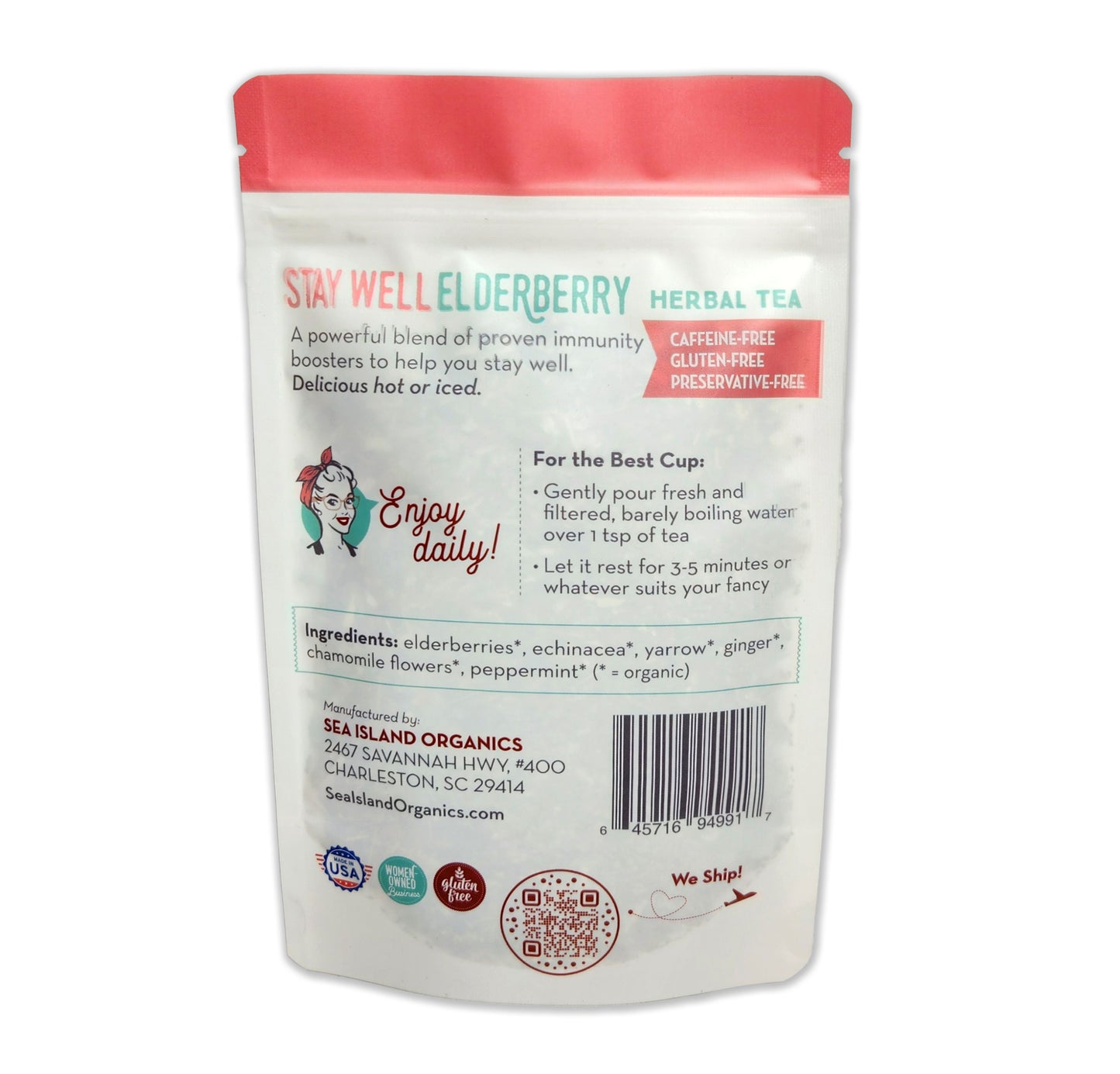 Stay Well Elderberry Tea